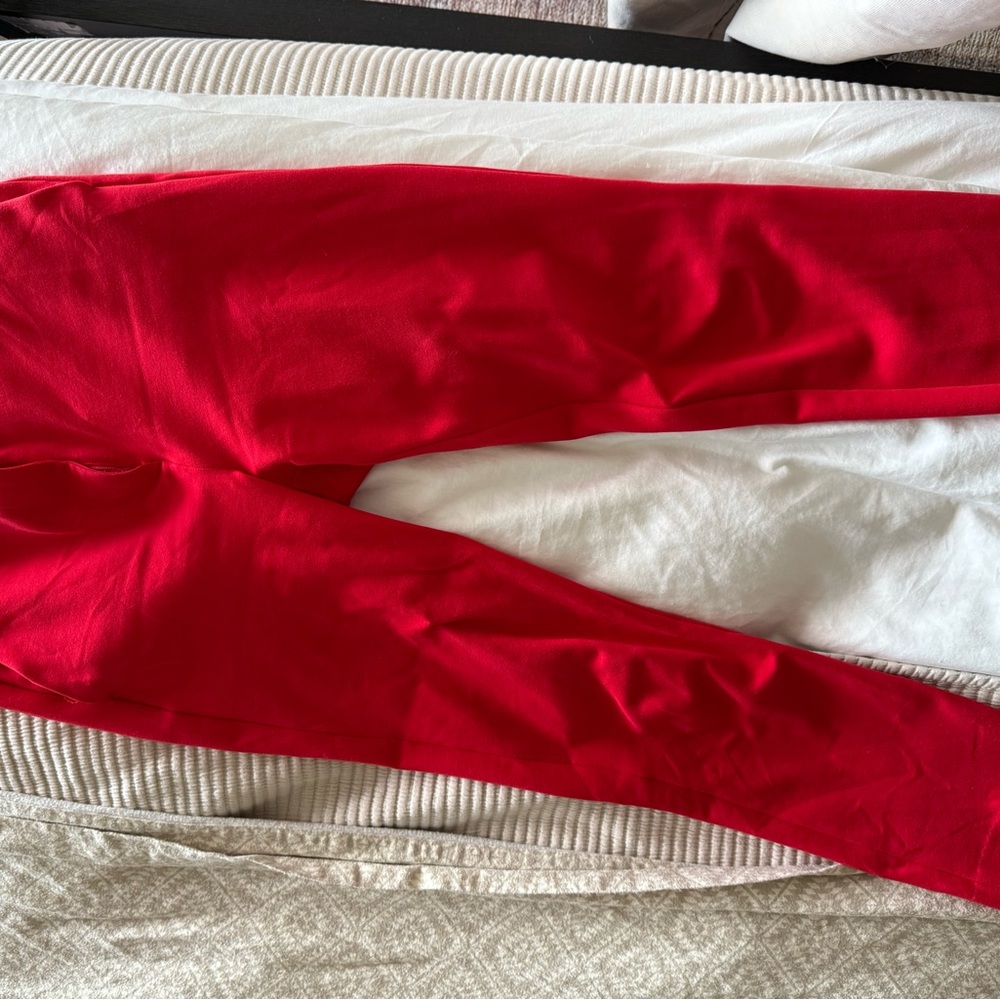 Boden Bold Red Trousers